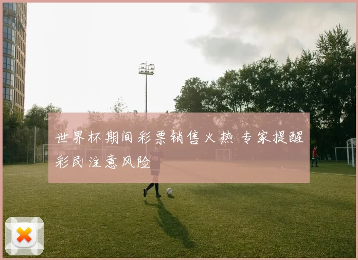 世界杯期间彩票销售火热 专家提醒彩民注意风险