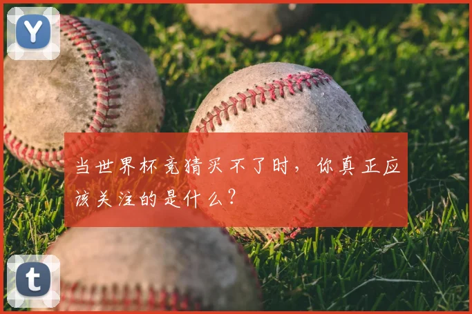 当世界杯竞猜买不了时，你真正应该关注的是什么？
